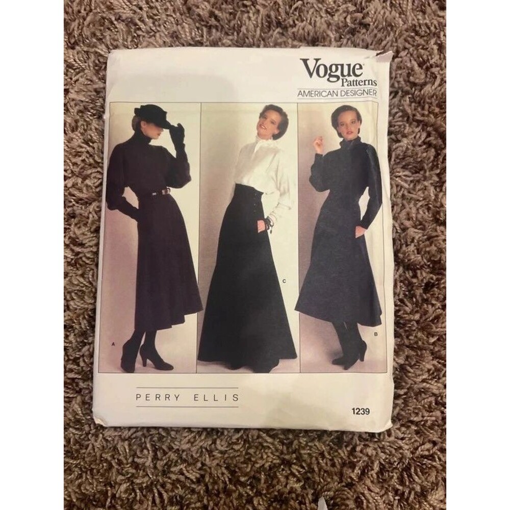 Vogue Pattern Perry Ellis 1239 Sz 14